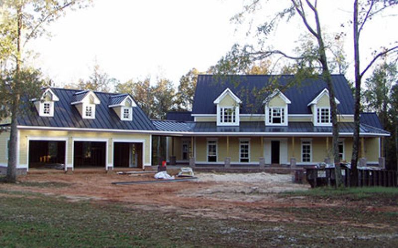 Country style home renovation.