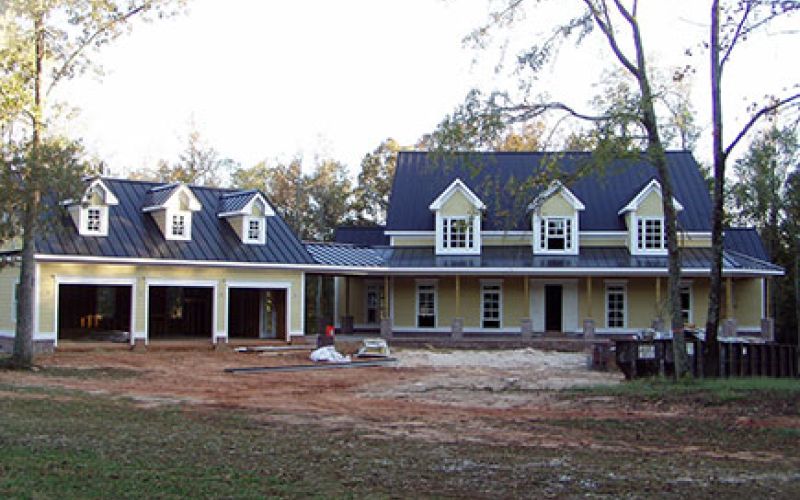 Country style home renovation.